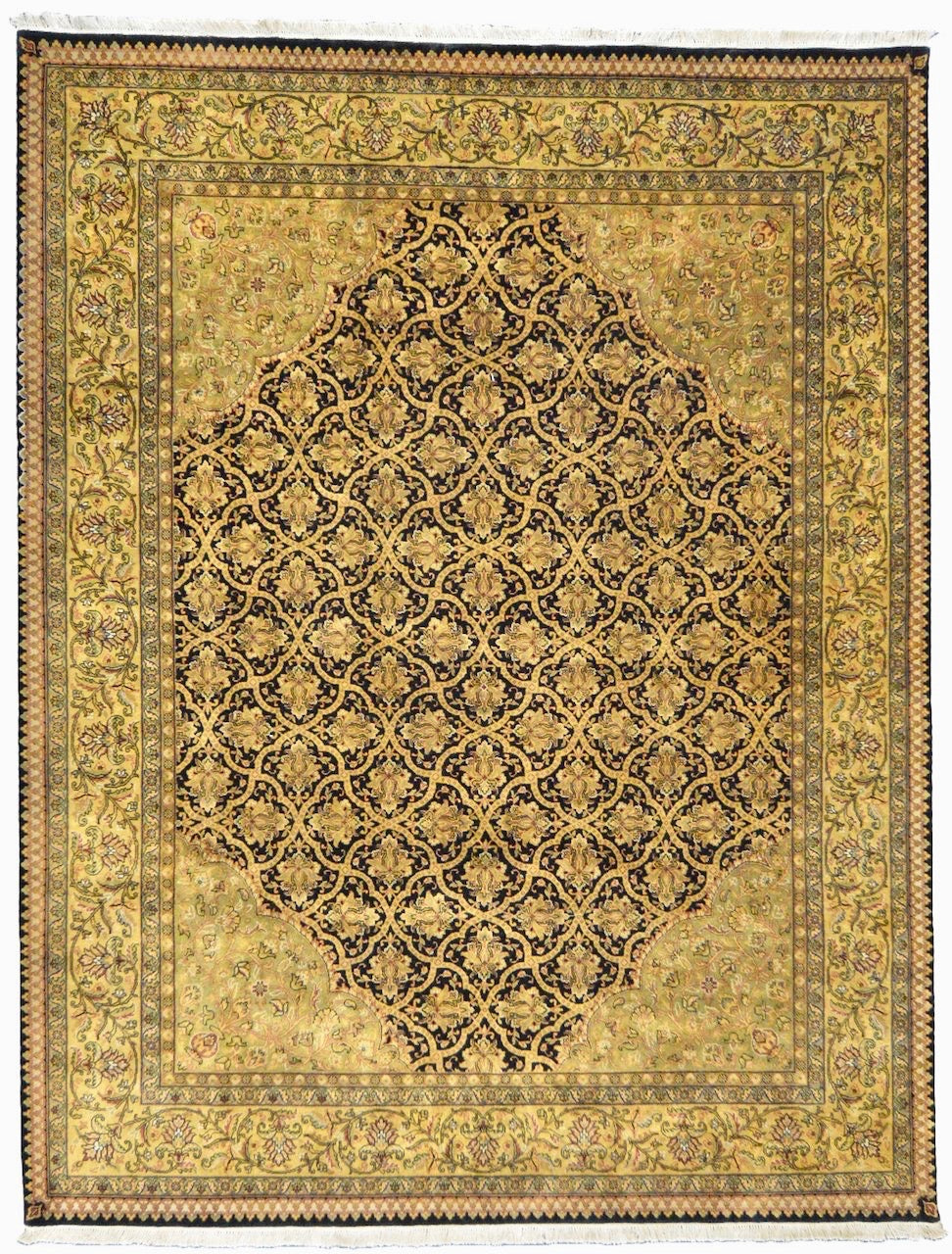 refined carpet rugs hand knotted handmade wool indian rug traditional vintage one of a kind rug wool online affordable rug store orange county california