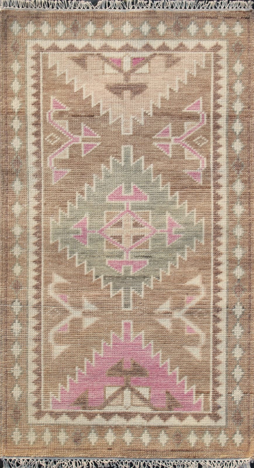 Oushak Brown Rug 3'0" x 5'2" (101956)