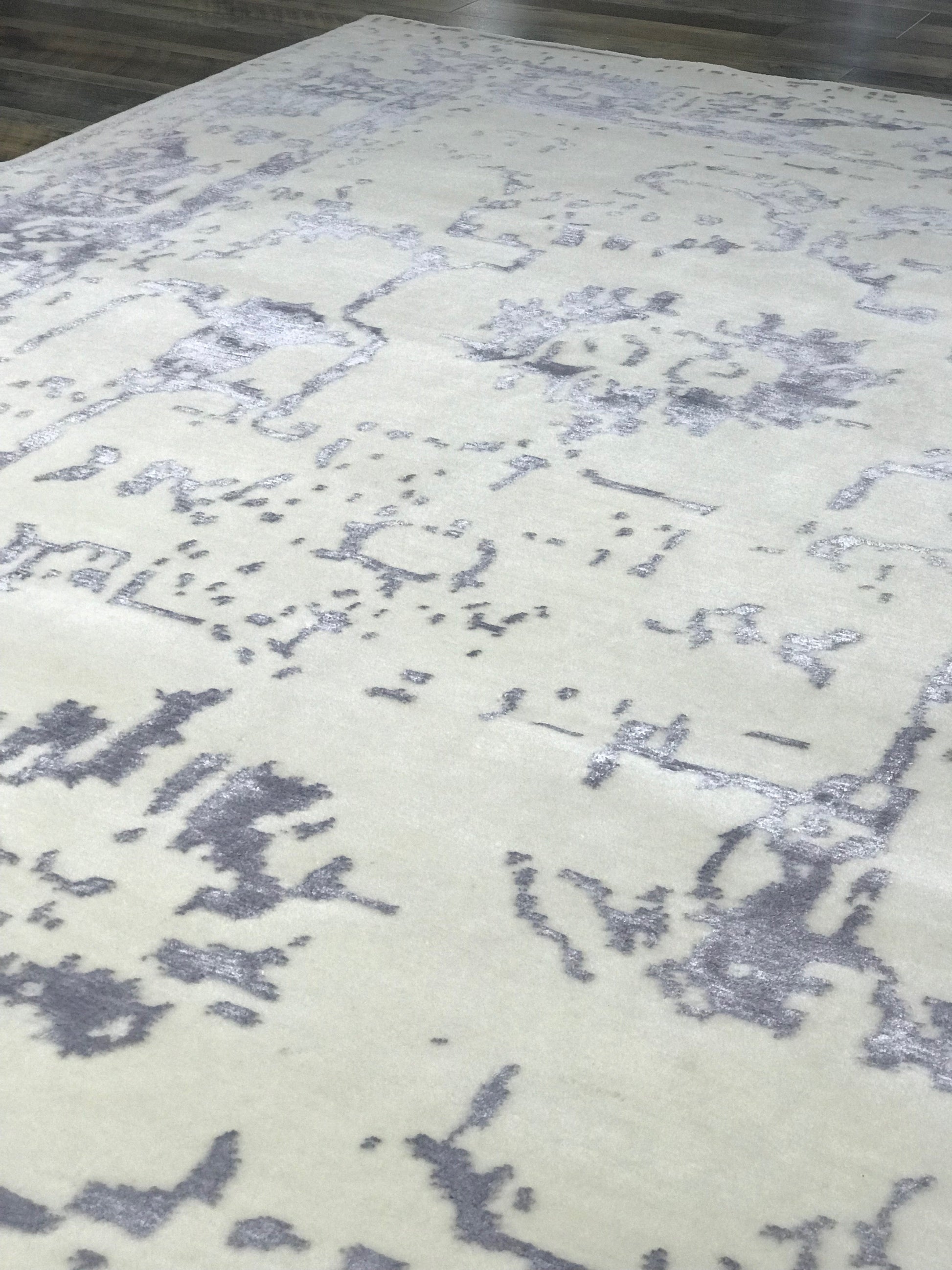 elegance collection silver and ivory area rug transitional arte restoration hardware refined carpets rugs