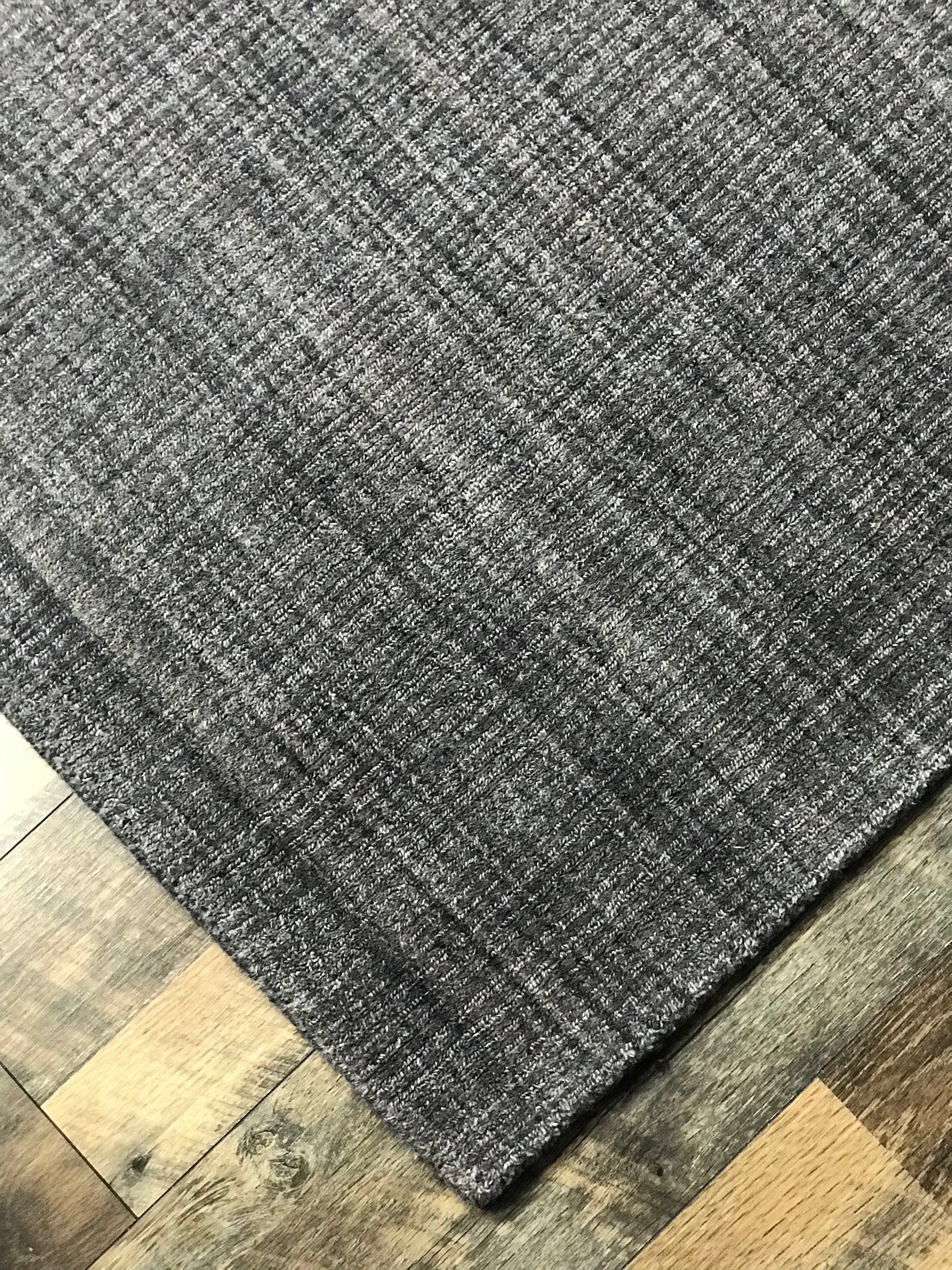 Basix Structure (BAST-1) denim area rug restoration hardware modern rugs online handmade rugs indian rugs wool rugs