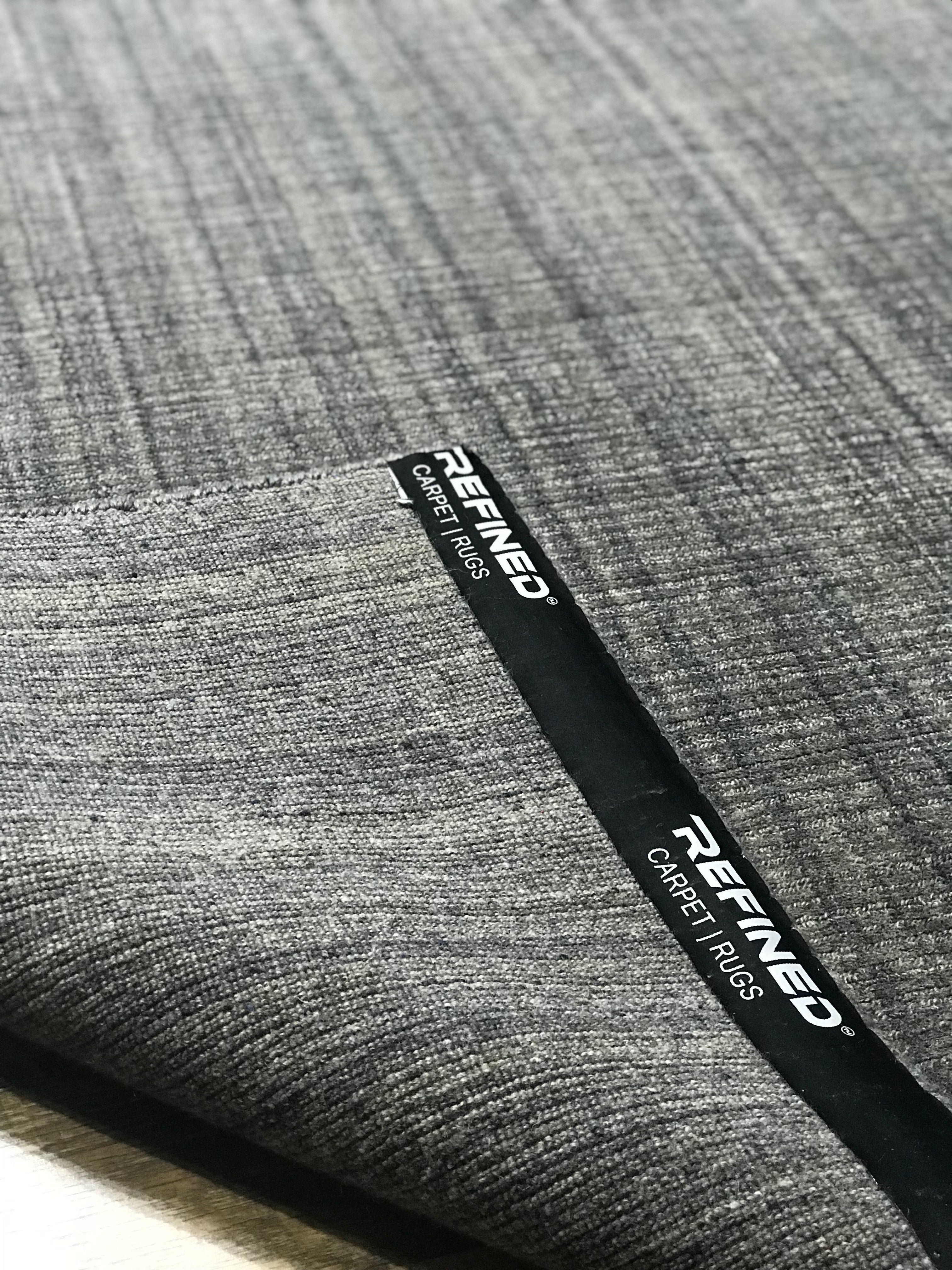Basix Structure (BAST-1) denim area rug restoration hardware modern rugs online handmade rugs indian rugs wool rugs