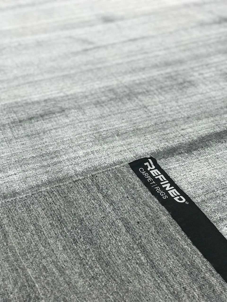 refined carpet rugs area rugs basix collection hand knotted wool and viscose rug solid modern rug online affordable orange county rug store dark gray area rug
