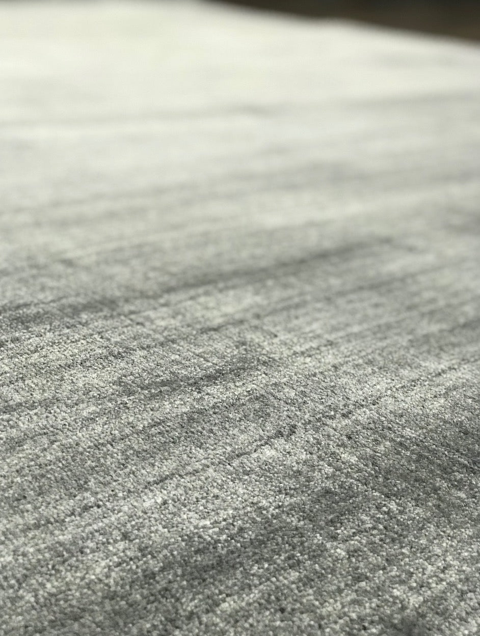 refined carpet rugs area rugs basix collection hand knotted wool and viscose rug solid modern rug online affordable orange county rug store dark gray area rug