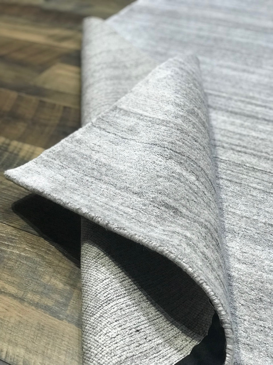 refined carpet rugs area rugs basix collection hand knotted wool and viscose rug solid modern rug online affordable orange county rug store silver area rug