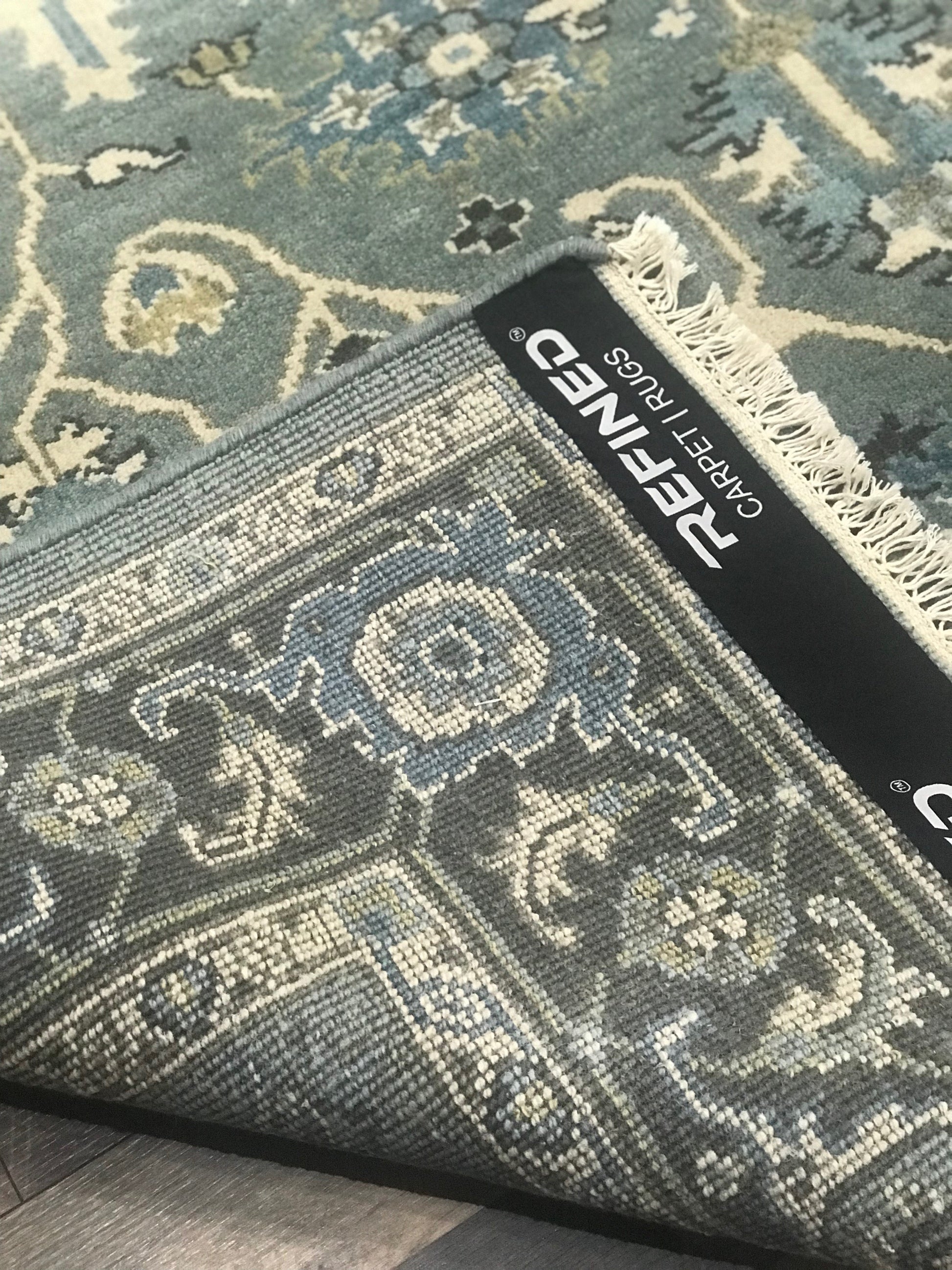 Classique Collection (CL-1) Steel Blue Rug traditional rug online area rug store orange county affordable