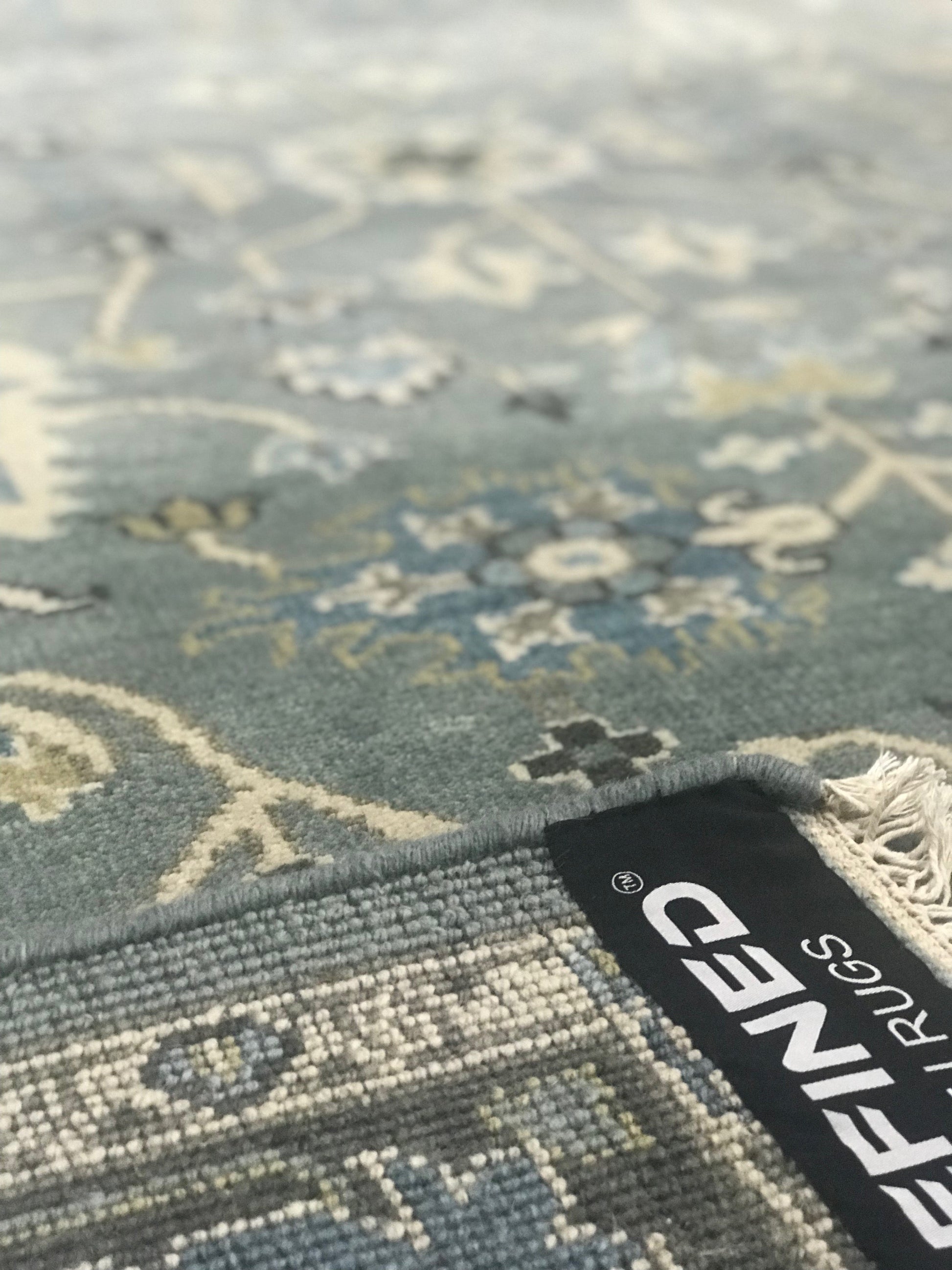 Classique Collection (CL-1) Steel Blue Rug traditional rug online area rug store orange county affordable