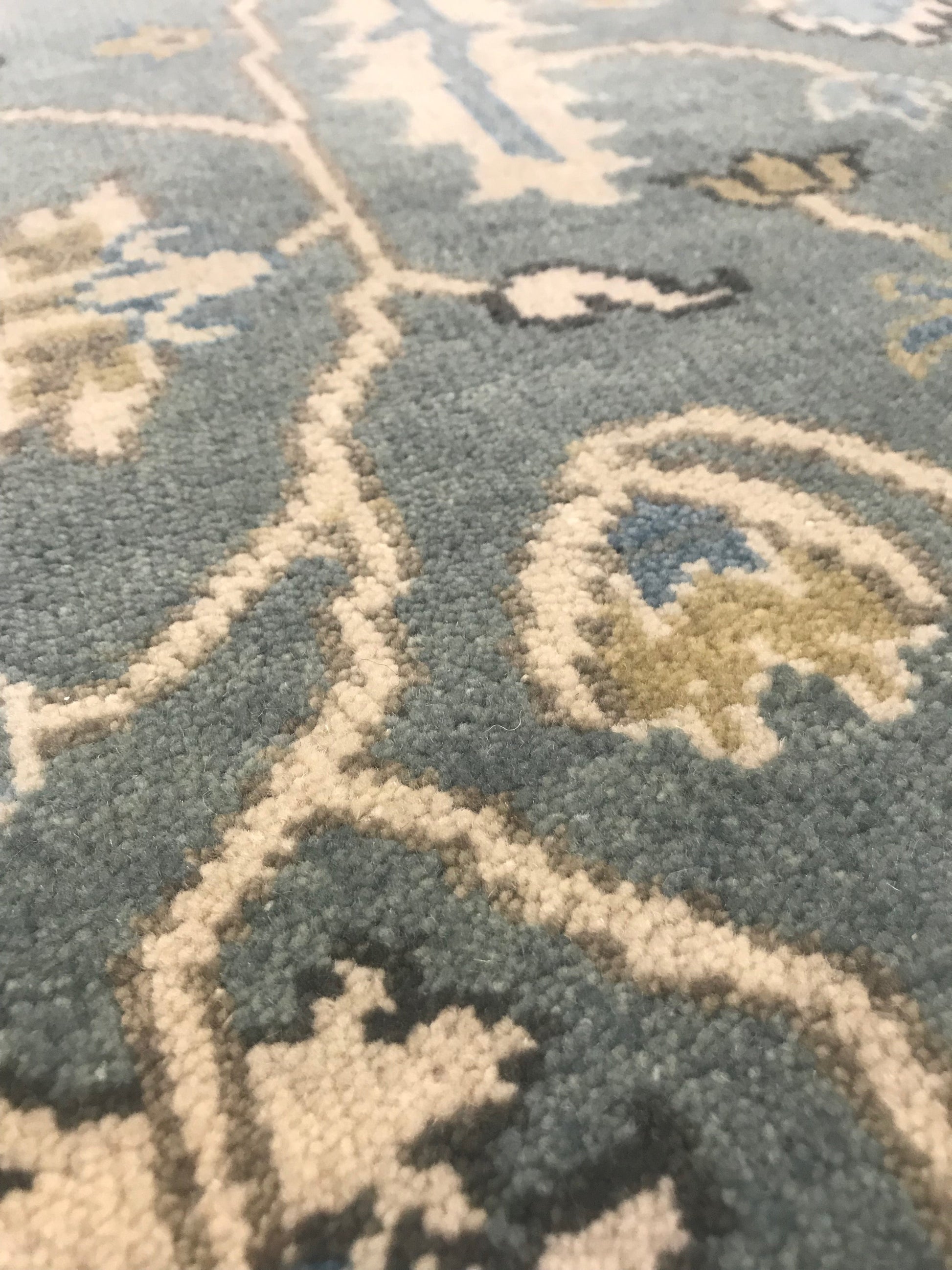 Classique Collection (CL-1) Steel Blue Rug traditional rug online area rug store orange county affordable