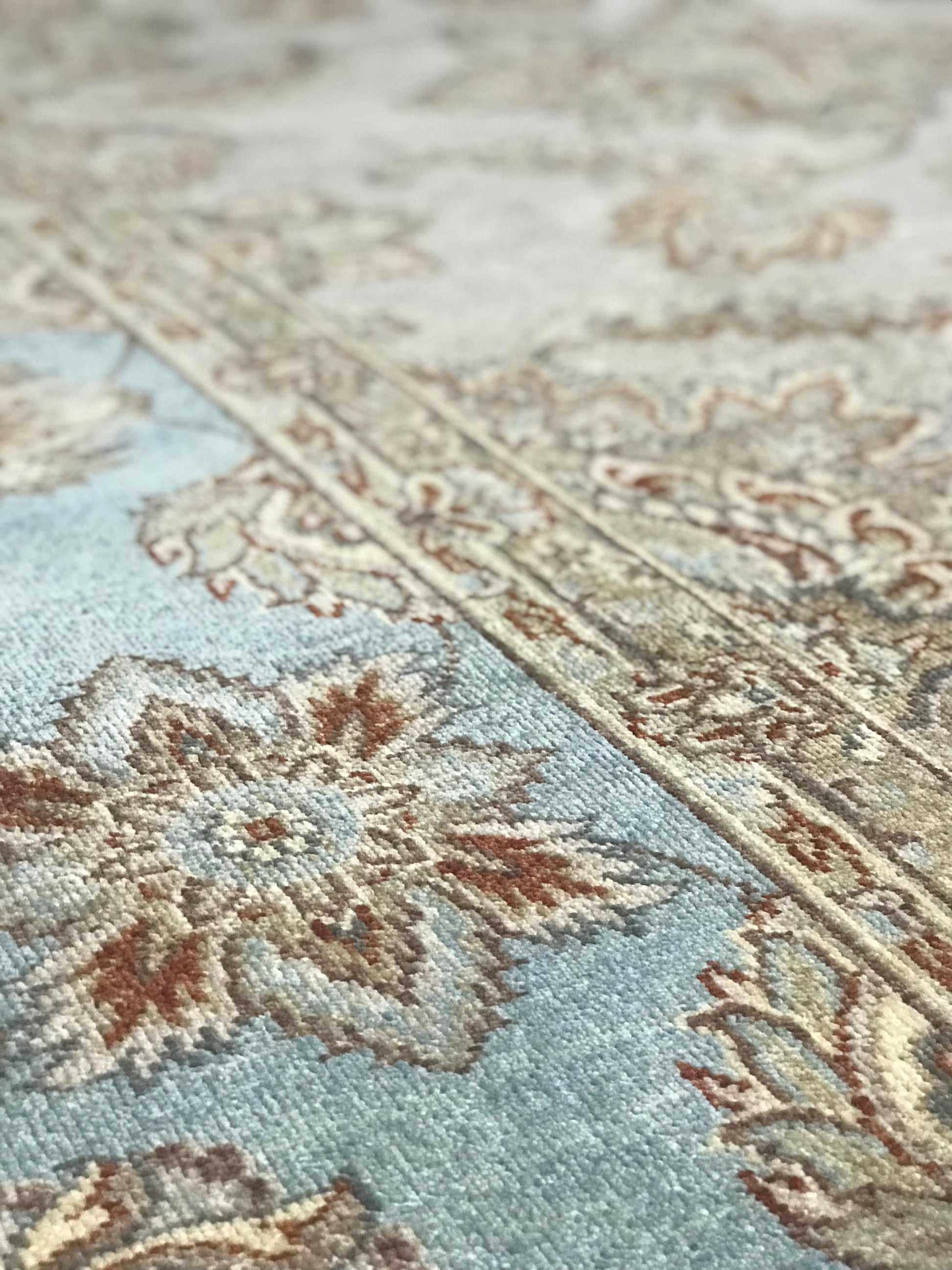 one of a kind pakistan oshak 8 x 10 area rug hand-knotted handmade traditional area rug online rug store