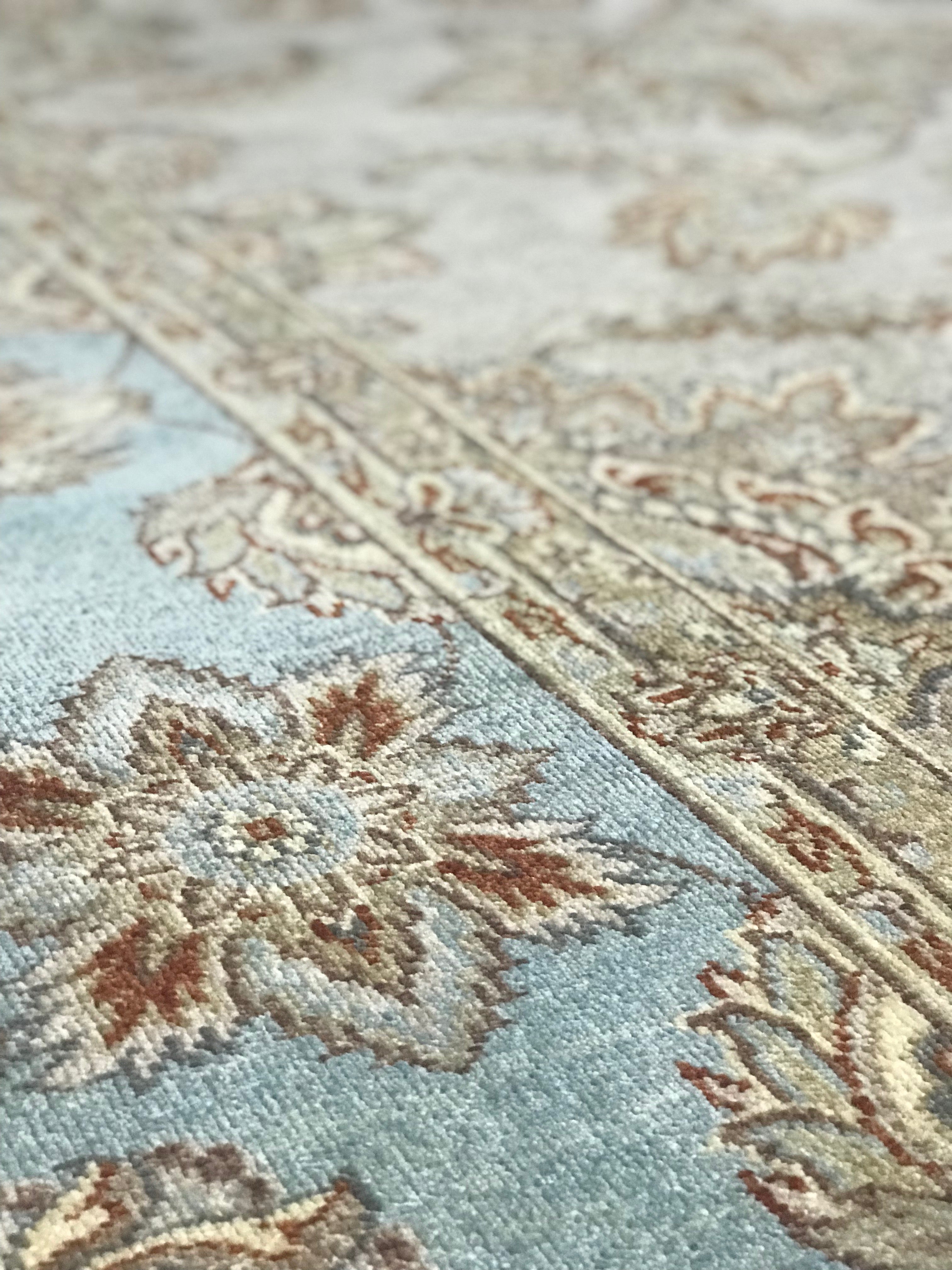 one of a kind pakistan oshak 8 x 10 area rug hand-knotted handmade traditional area rug online rug store