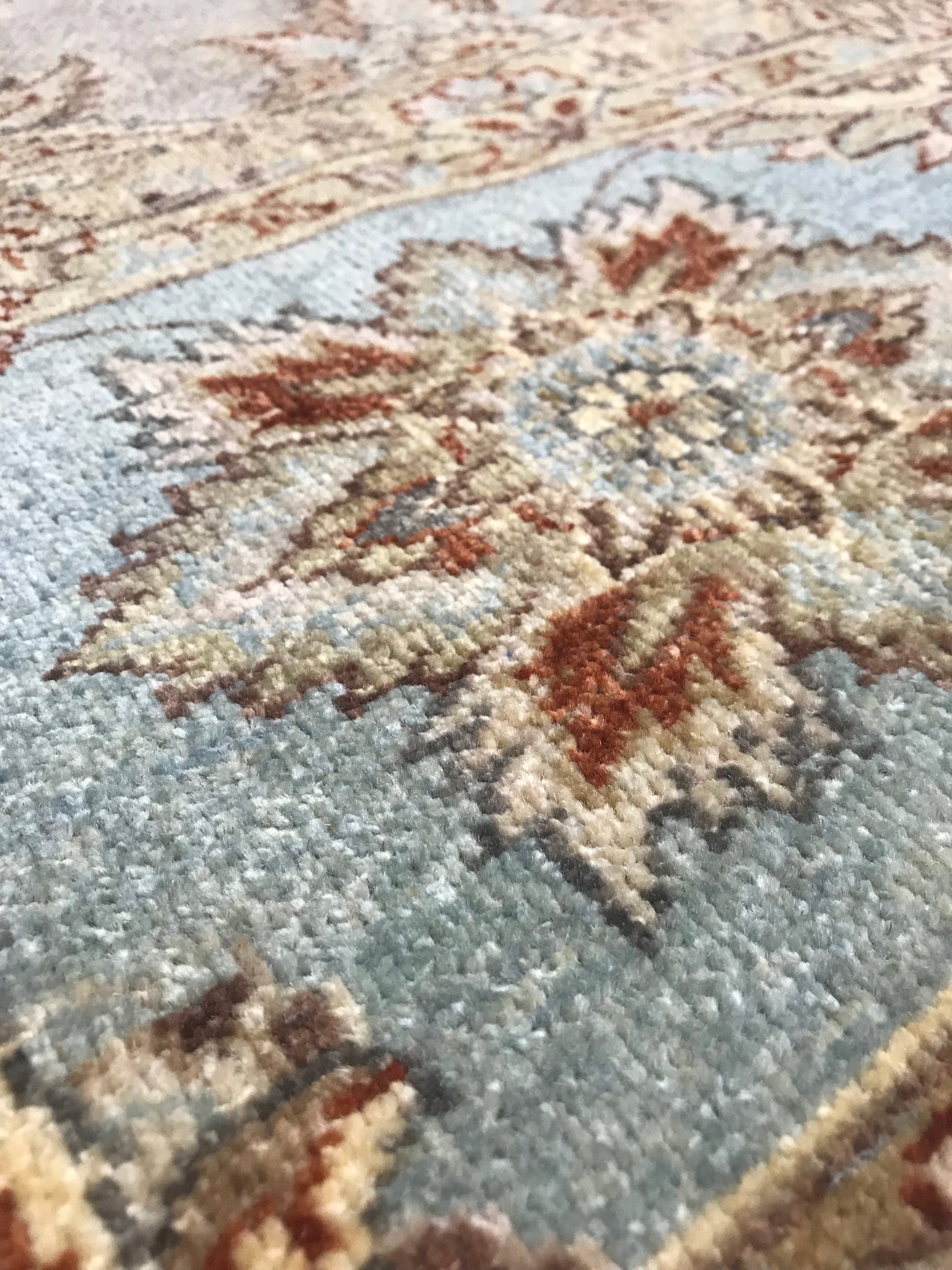 one of a kind pakistan oshak 8 x 10 area rug hand-knotted handmade traditional area rug online rug store