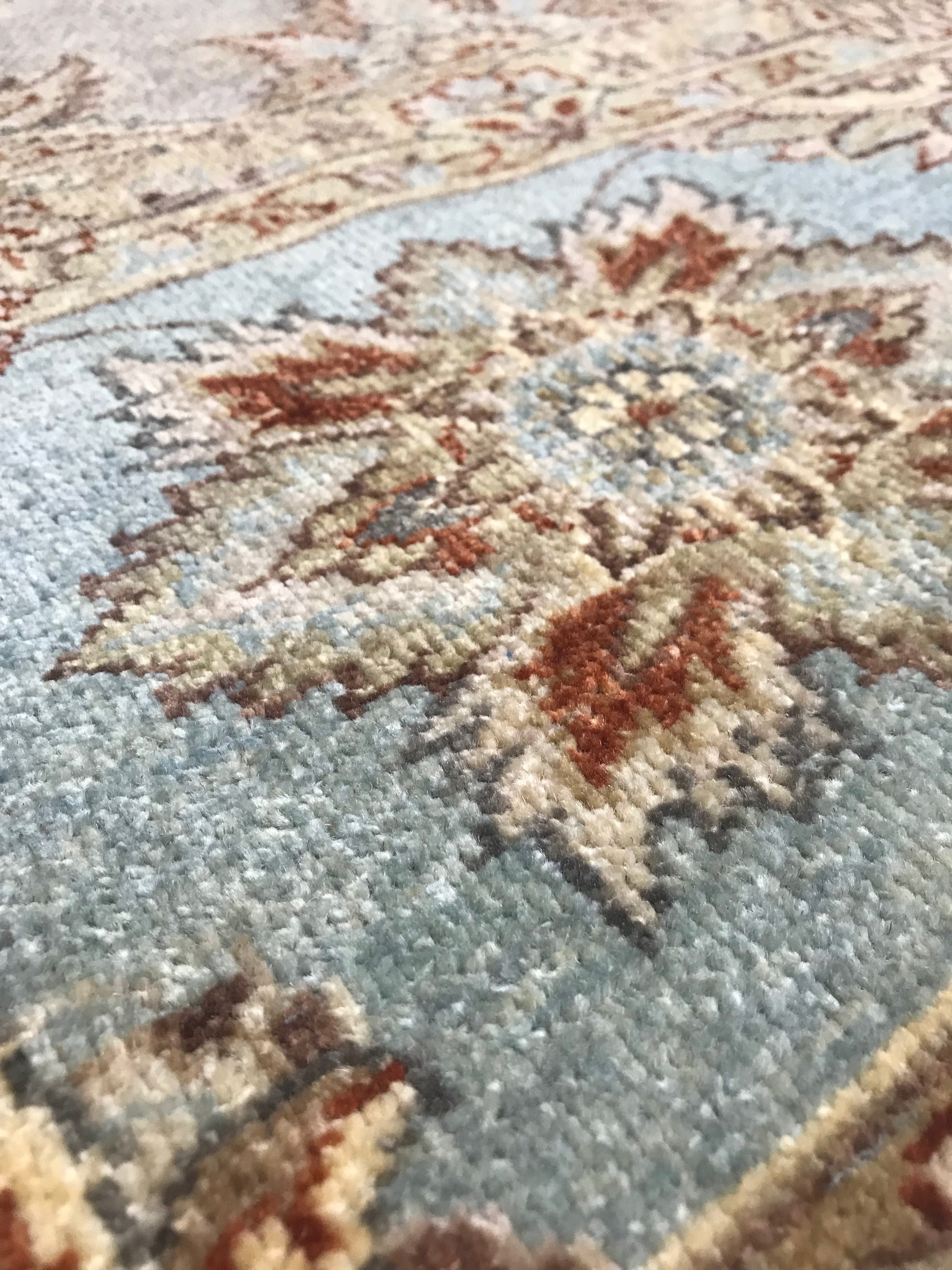one of a kind pakistan oshak 8 x 10 area rug hand-knotted handmade traditional area rug online rug store
