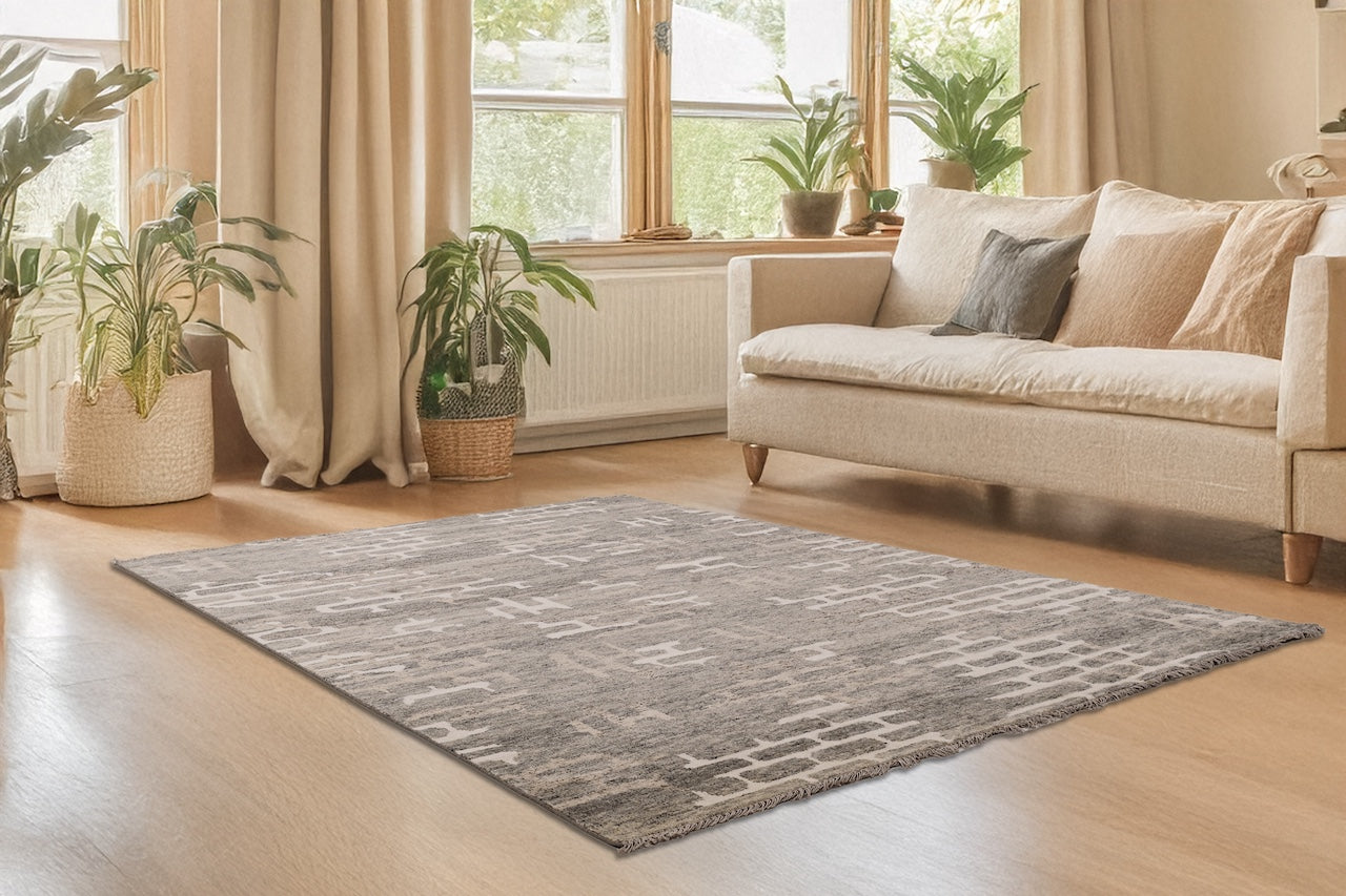 Tuscan (TU-161) Gray Rug