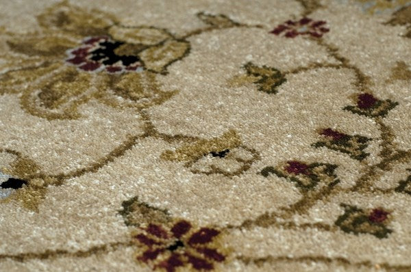 oasis collection handmade hand-knotted indian area rug beige and black online rug store