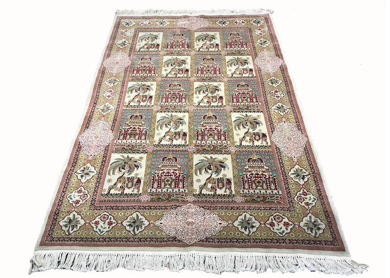 one of a kind chinese area rug hand-knotted handmade traditional area rug online rug store